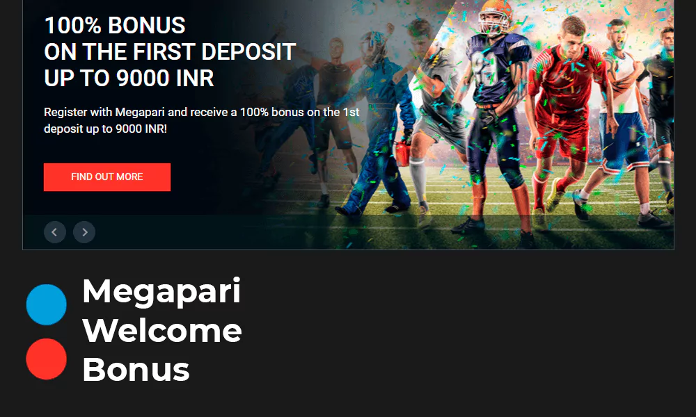 Megapari Welcome Bonus
