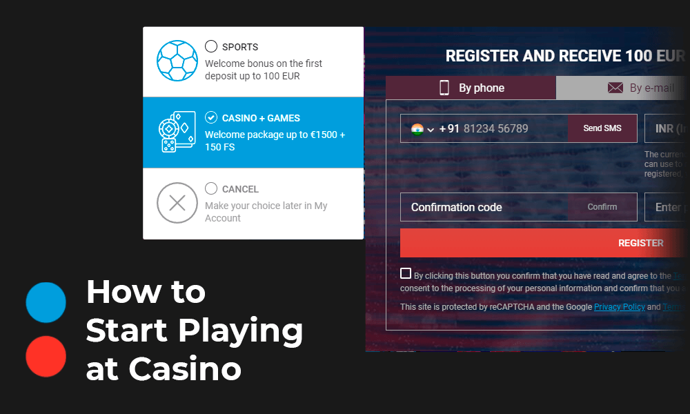 How to start playing at MegaPari Casino