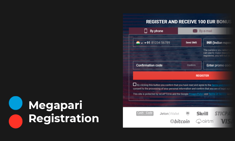 Megapari Registration