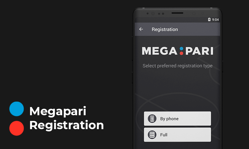 Megapari Mobile Registration