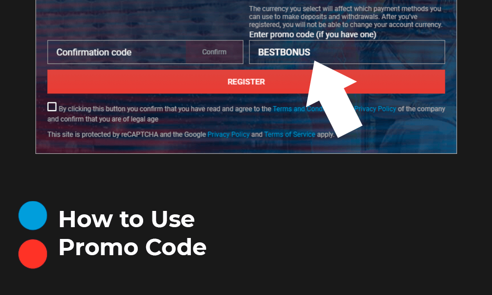 How to use promocode
