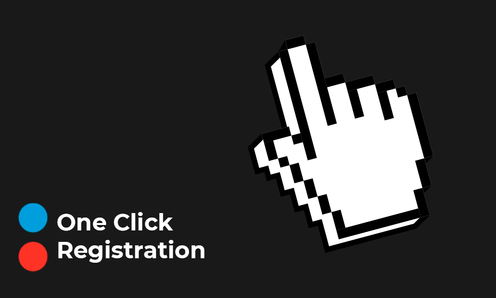 One Click Registration