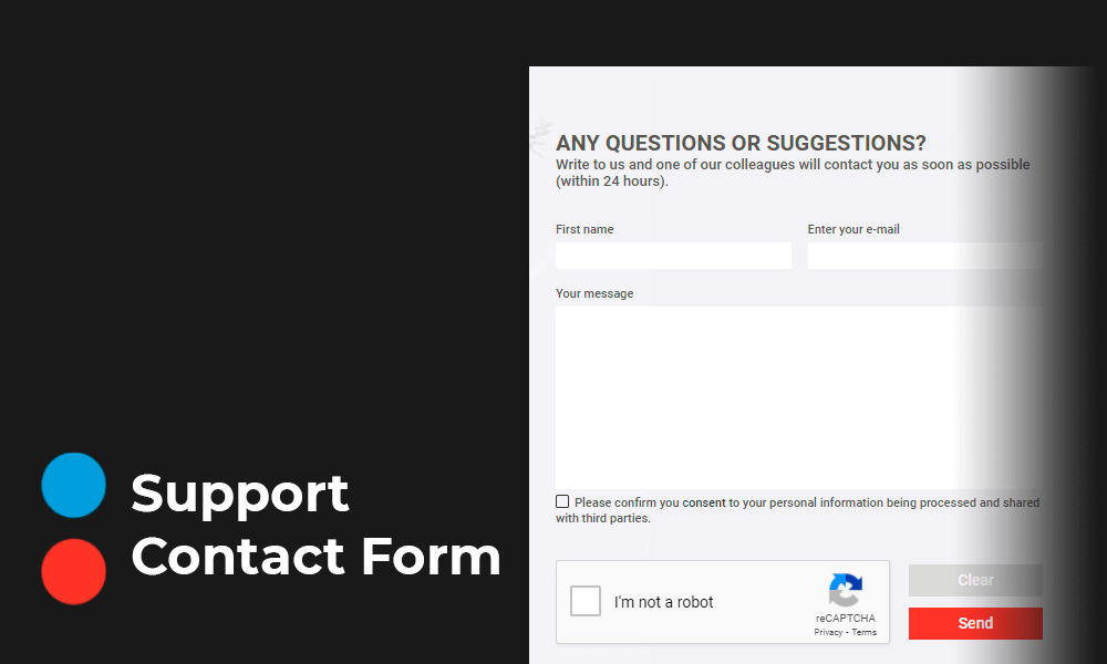 Megapari Support Contact Form